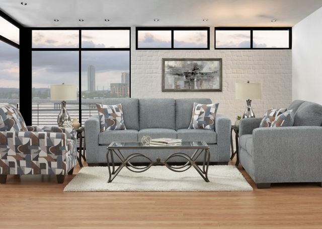 Martin Furniture & Bedding Summit Smoke Sofa-1