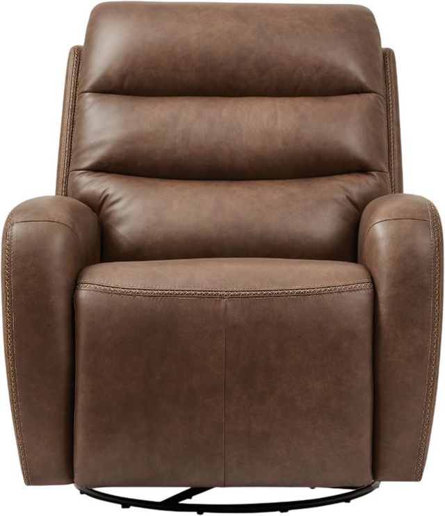 Signature Design by Ashley® Falloway Saddle Power Swivel Glider Recliner-4