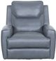 Flexsteel® Customizable Argo Lether Power Recliner with Power Headrest and Lumbar-4