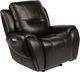 Flexsteel® Trip Black Power Gliding Recliner with Power Headrest-0