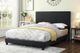 Titus Furniture Black 39" Twin Adjustable Headboard & Bed-1
