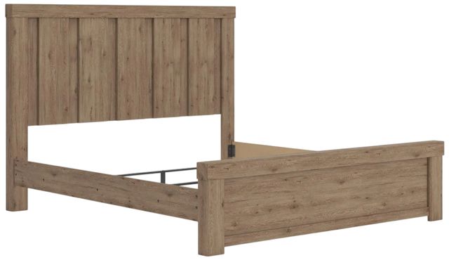 Signature Design by Ashley® Oliandon Light Brown King Panel Bed-2