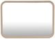 Michael Amini® West Kensington Sea Salt Caramel Wall Mirror-0