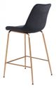 Zuo® Tony Black and Gold Counter Chair-4