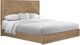 Bernards Linné Wheat Queen Wooden Panel Bed-2
