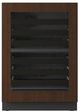U-Line® Seamless Collection 24" 4.9 Cu. Ft. Panel Ready Dual-Zone Wine Refrigerator with Glass Door-0