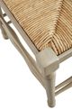 Furniture Classics Beige Single Seat Reed Bench-3