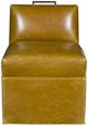 Vanguard® Furniture Customizable Edie Leather Dining Stool-1