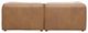 Moe's Home Collection Form Nook 3-Piece Sonoran Tan L-Shaped Modular Leather Sectional-2