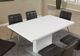 Monarch Specialties Inc. Glossy White Dining Table-3