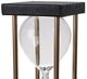 A & B Home Stanley Black/Black 15-Minute Hourglass-1