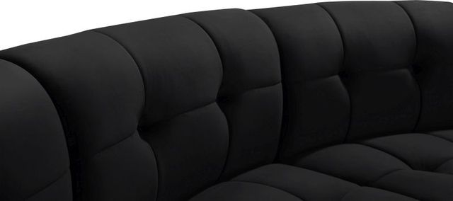 Meridian Furniture Limitless 15-Piece Black Velvet Modular Sectional-3