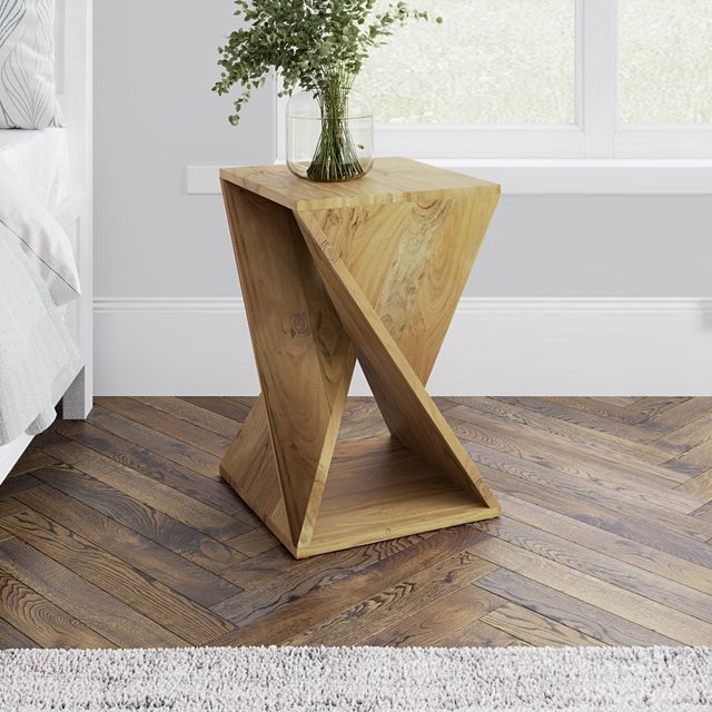 Jofran Inc. Global Archive Jasper Natural Accent Table-1