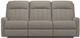 La-Z-Boy® Finley Pewter Leather Power Wall Reclining Sofa with Headrest and Lumbar-1