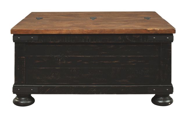Signature Design by Ashley® Valebeck 2-Piece Black/Brown Living Room Table Set-1