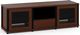 Salamander Designs® Synergy Model 236 AV Cabinet-Dark Walnut/Black-0