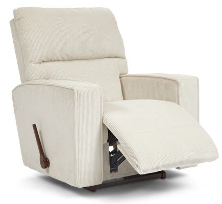 La-Z-Boy® Maddox Pearl Manual Rocking Recliner-4