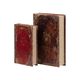 A & B Home 6-Piece Antique Brown Book Box Set-2