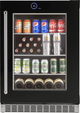 Silhouette® Reserve 24” Black Wine Cooler-0