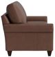Bassett® Furniture Customizable Benchmade Premier Leather Panel Arm Sofa-2
