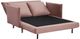 A & B Home Pink Sofa Bed-1