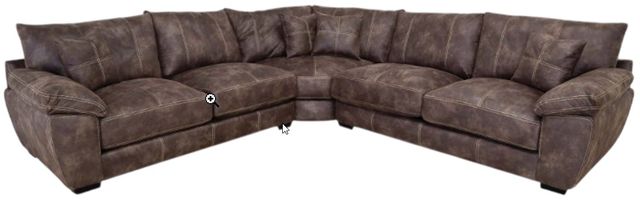 Franklin™ Teagan 3-Piece Mako Twilight Sectional-0