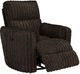 Catnapper® Daydream Chocolate Manual Swivel Gliding Recliner-4