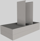 Vent-A-Hood® 42" Stainless Steel Contemporary Wall Mounted Range Hood-4
