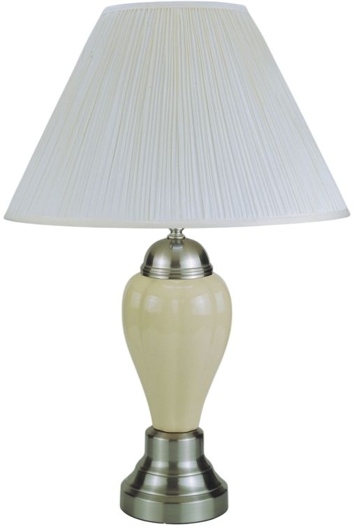 Crown Mark Ivory Table Lamp-0