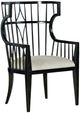 Hooker® Furniture Sanctuary II Metal Icicle/Noir Couture Host Chair-0