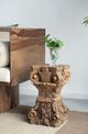 A & B Home Brown Stool -4