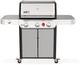 Weber® Genesis S-335C 3-Burner Stainless Steel Freestanding Liquid Propane Grill-0
