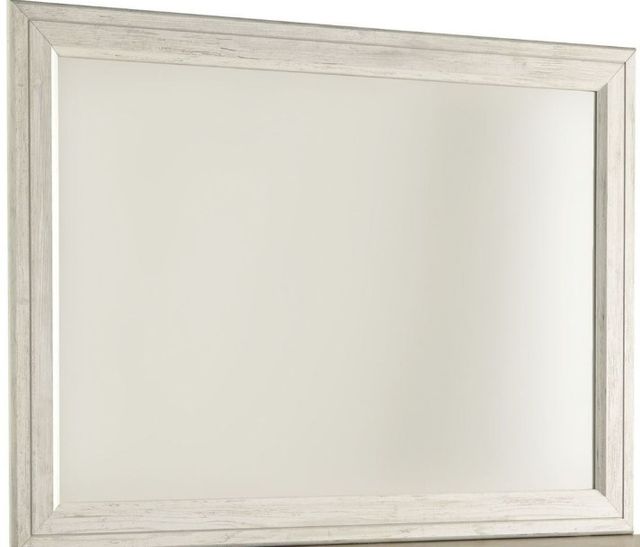 Signature Design by Ashley® Willowton 5-Piece Whitewash California King Panel Bed Set-3