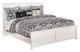 Signature Design by Ashley® Bostwick Shoals 2-Piece White King Panel Bed Set-2