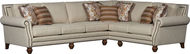 Mayo Customizable 4300F 2-Piece L-Shape Sectional-0
