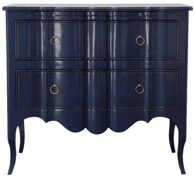 Furniture Classics Delamar Navy Blue Chest-1