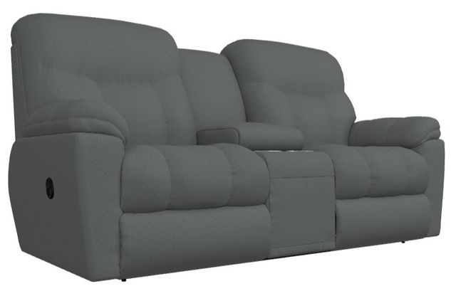 La-Z-Boy® Morrison Indigo Manual Reclining Loveseat with Console-0