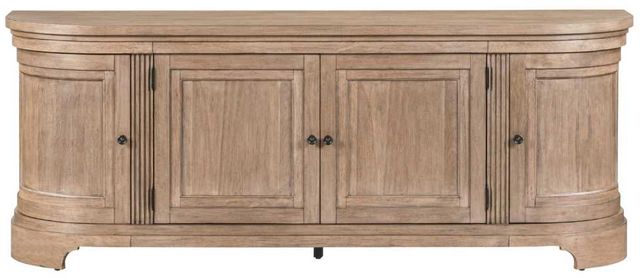 Liberty Furniture Haven Hills Camel Beige 82" TV Console-2