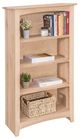 Archbold Furniture Customizable Alder 24" x 48" Bookcase-1