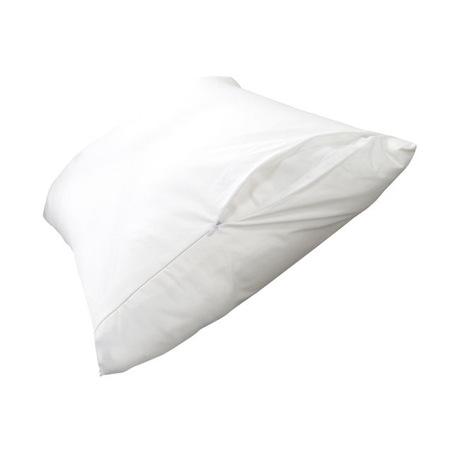 Protect-A-Bed® Therm-A-Sleep White Cool Waterproof King Pillow Protector-4