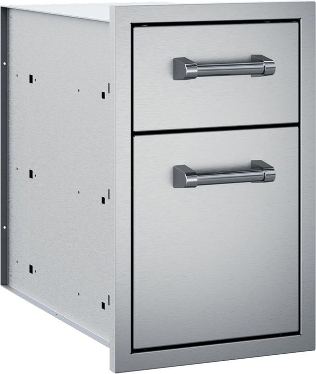 Delta Heat 13" Stainless Steel Double Storage Drawer-1