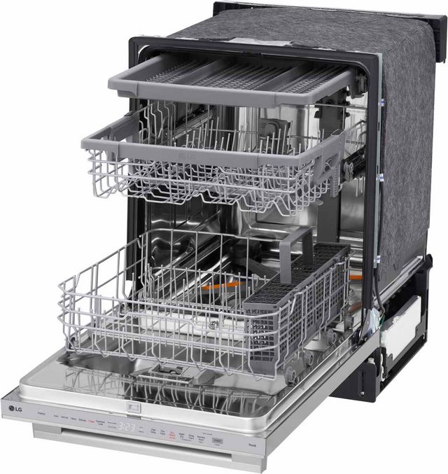 LG 24" PrintProof® Stainless Steel Top Control Built In Dishwasher-10