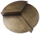 VIG Furniture Modrest Kyuss Antique Brass Coffee Table-2