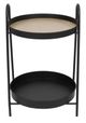 Sagebrook Home 2-Tier 25" Multi Metal Side Table-0