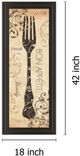 Classy Living Dee Dee Bon Appetite 18" Wall Art-2