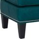 Smith Brothers Customizable 530 Leather Ottoman-2