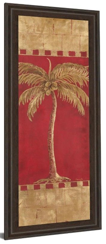 Classy Art Palm Pizzazz Il By Angela Ferrante Wall Art-0