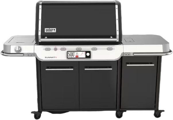 Weber® Summit® Smart FS38X E 5-Burner Black Freestanding Liquid Propane Grill-0