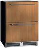 Perlick® Brown 24" Indoor Undercounter Freezer Drawers-0