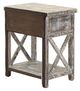 Vintage Furniture Cross Side Table-4
